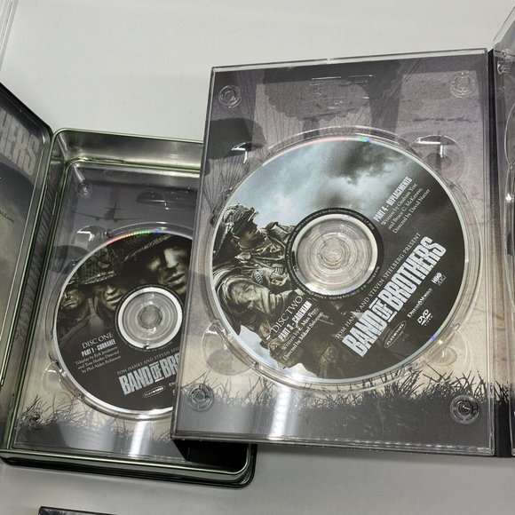 Band Of Brothers Tom Hanks Steven Spielberg HBO Miniseries WWII 6 DVD Set - Picture 4 of 6